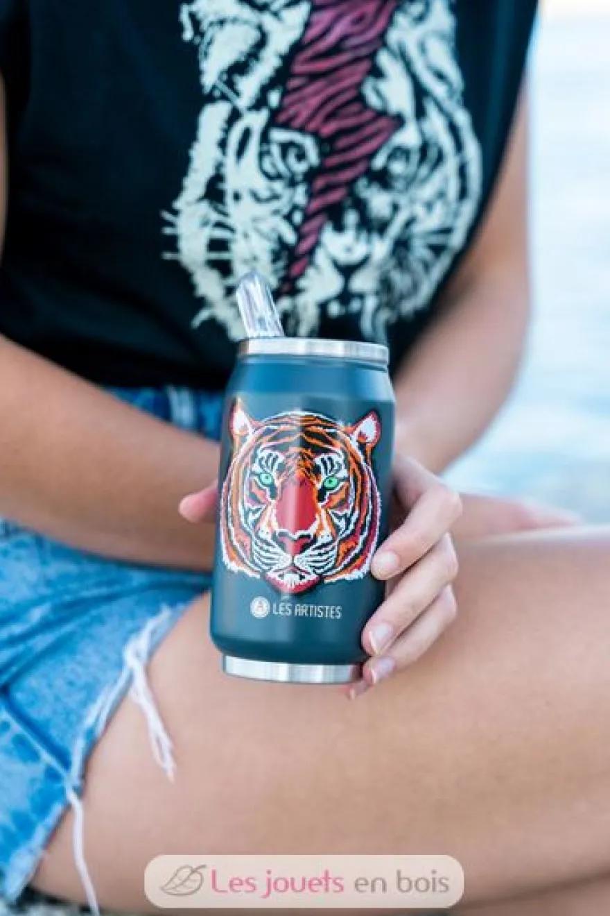 Canette isotherme Tigre 280 ml - Les Artistes Paris