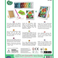 Canevas à diamanter Inséparables - Dès 8 ans - Sentosphère