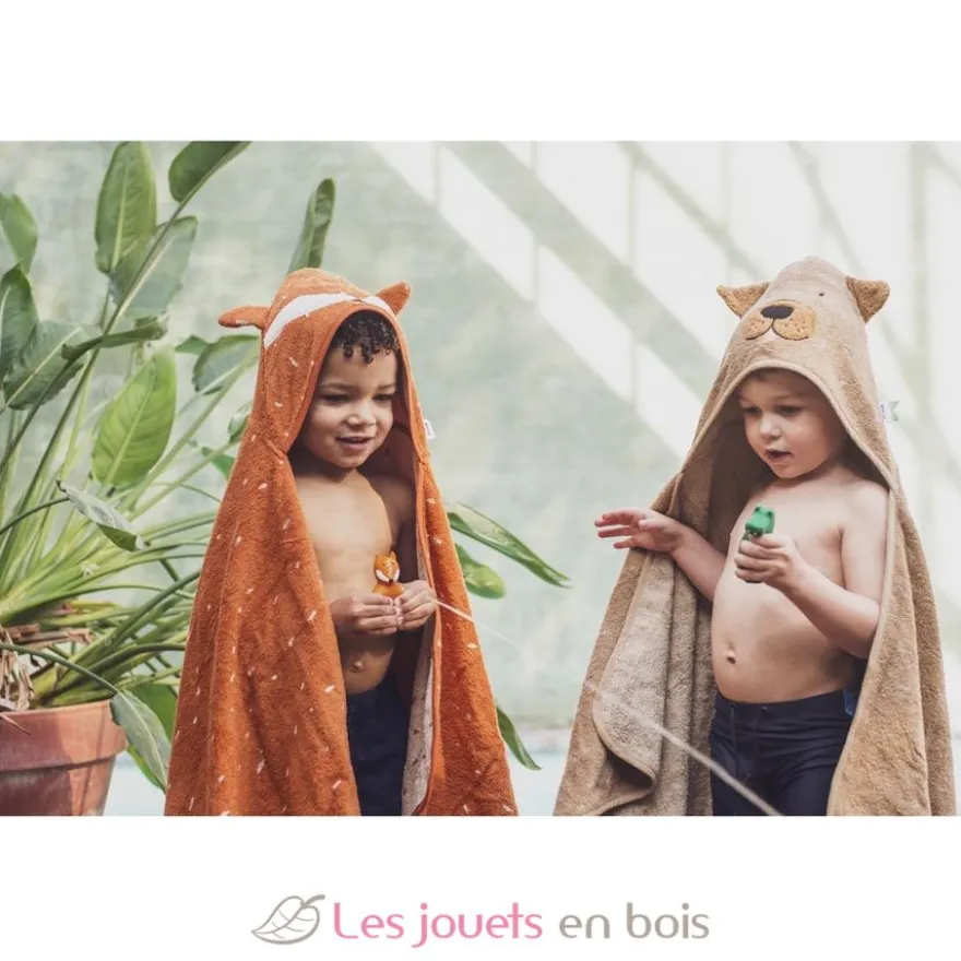 Cape de bain 70x130cm - Mr Fox - Trixie