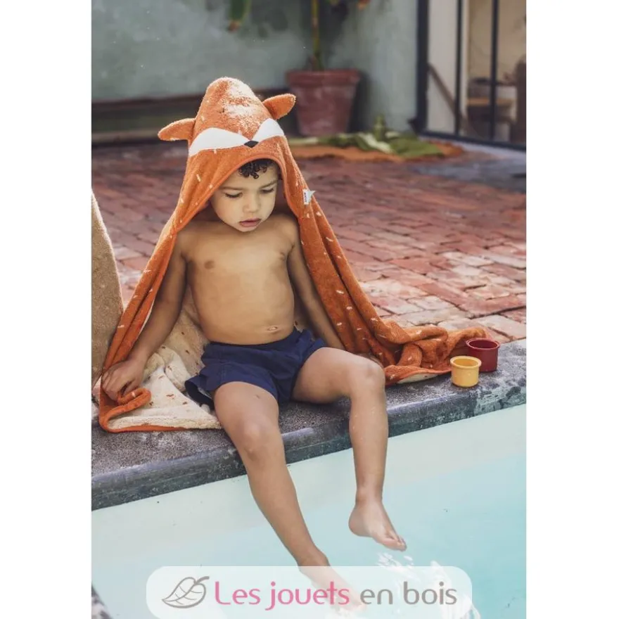 Cape de bain 70x130cm - Mr Fox - Trixie