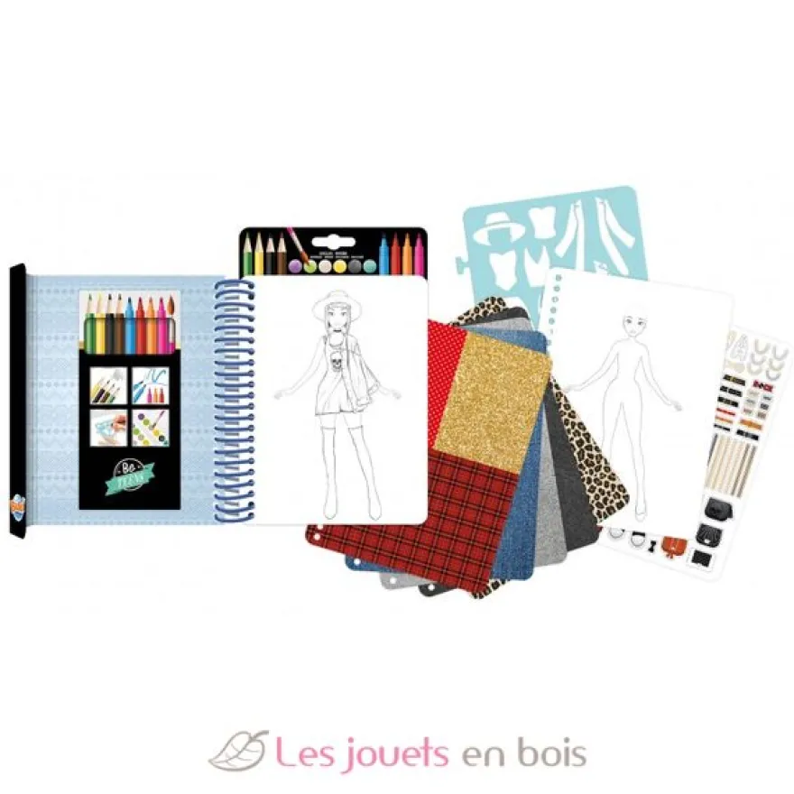 Carnet de mode - Tenues Rock - Buki France