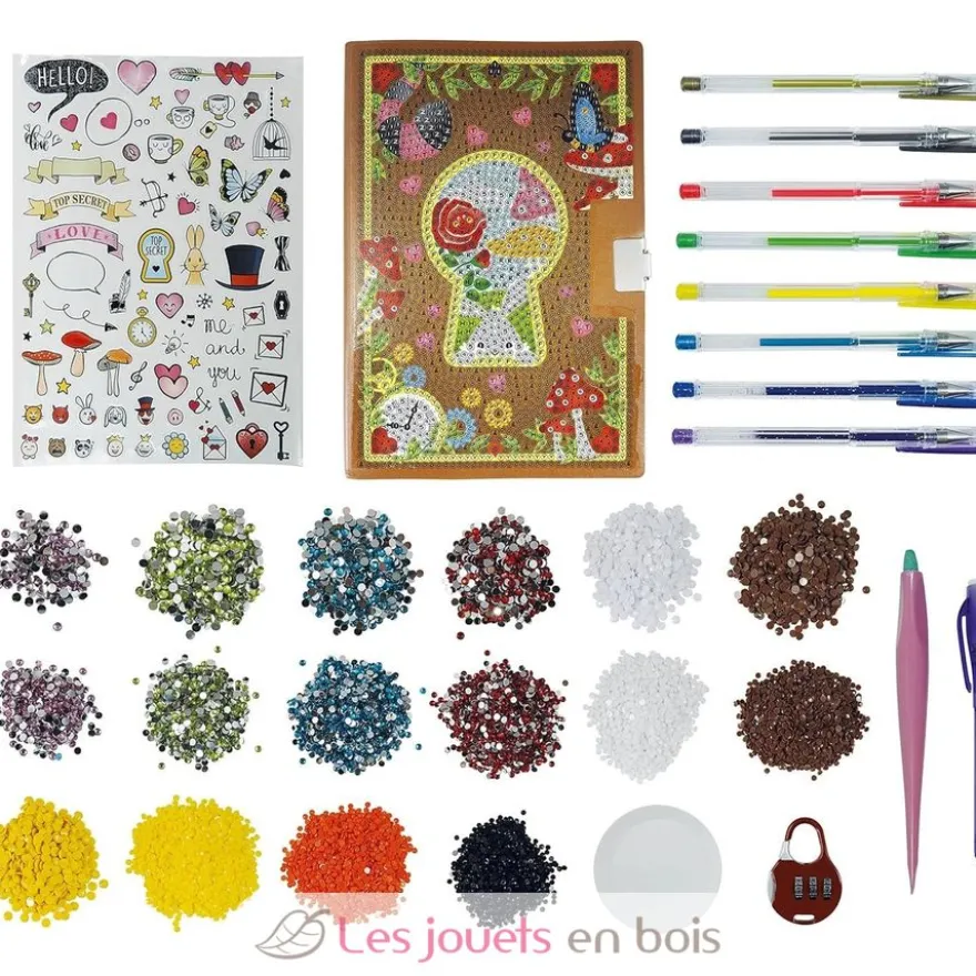 Carnet secret personnalisable - Buki France