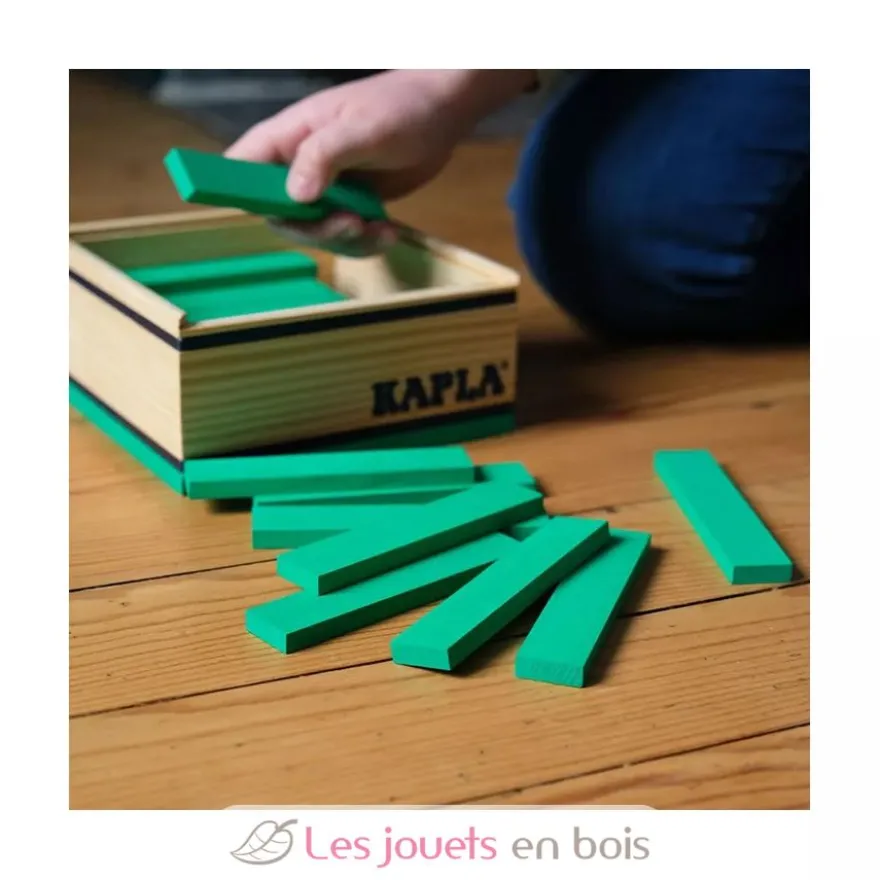 Carré 40 Kapla Vert clair - Kapla