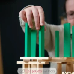 Carré 40 Kapla Vert clair - Kapla