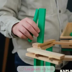 Carré 40 Kapla Vert clair - Kapla
