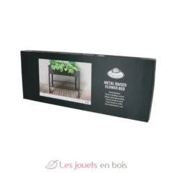 Carré potager en métal anthracite - Esschert Design