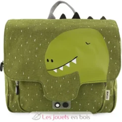 Cartable Mr Dino vert - Trixie