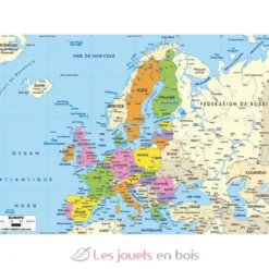 Carte d'Europe - Puzzle Michèle Wilson