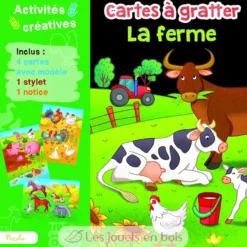 Cartes à gratter La ferme - Piccolia