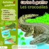 Cartes à gratter Les crocodiles - Piccolia