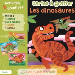 Cartes à gratter Les Dinosaures - Piccolia