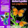 Cartes à gratter Les papillons - Piccolia