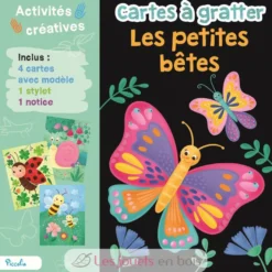 Cartes à gratter Les Petites Bêtes - Piccolia
