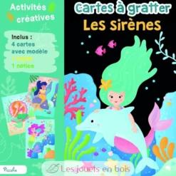Cartes à gratter Les sirènes - Piccolia
