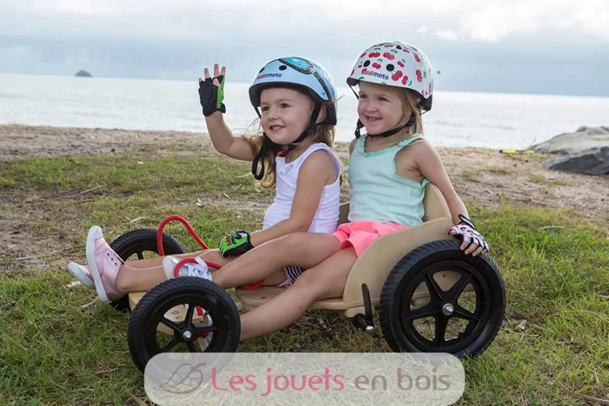 Casque enfant Blue Goggle Small - Kiddimoto