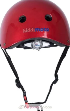 Casque enfant Metallic Red Medium - Kiddimoto