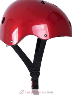 Casque enfant Metallic Red Small - Kiddimoto