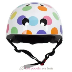 Casque enfant Pastel Dotty Medium - Kiddimoto