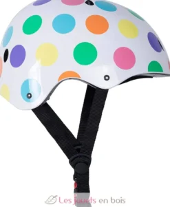 Casque enfant Pastel Dotty Medium - Kiddimoto