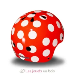Casque enfant Red Dotty Small - Kiddimoto