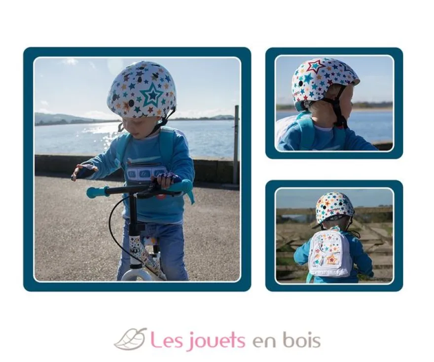 Casque enfant Stars Medium - Kiddimoto