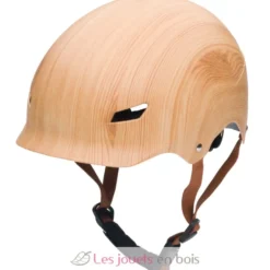 Casque S/M vintage motif bois - Trybike