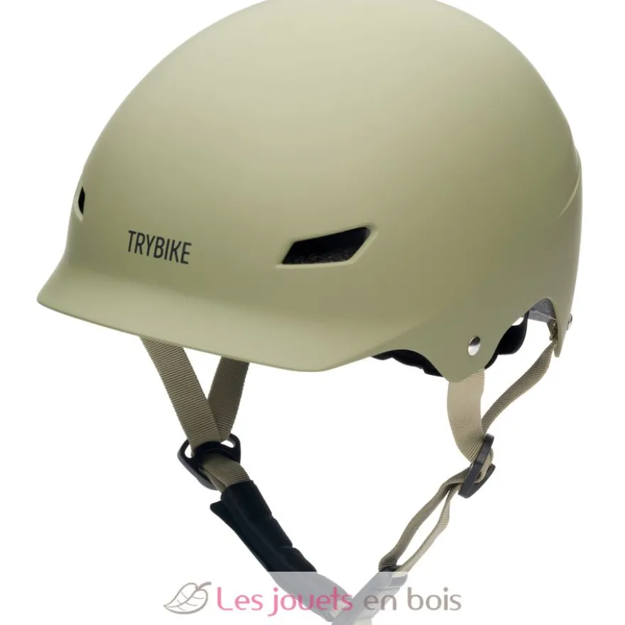 Casque S/M vintage vert - Trybike