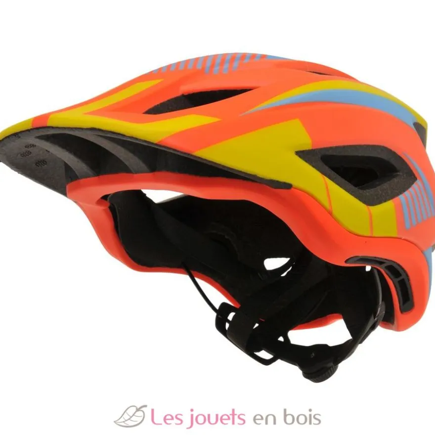 Casque vélo intégral orange S - Kiddimoto