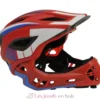 Casque vélo intégral rouge S - Kiddimoto