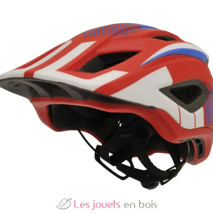 Casque vélo intégral rouge S - Kiddimoto