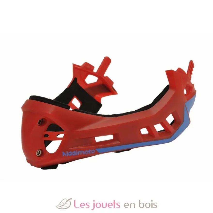 Casque vélo intégral rouge S - Kiddimoto
