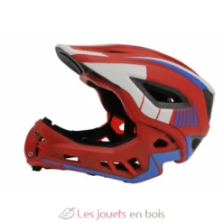 Casque vélo intégral rouge S - Kiddimoto