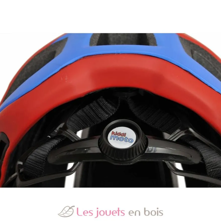 Casque vélo intégral rouge S - Kiddimoto