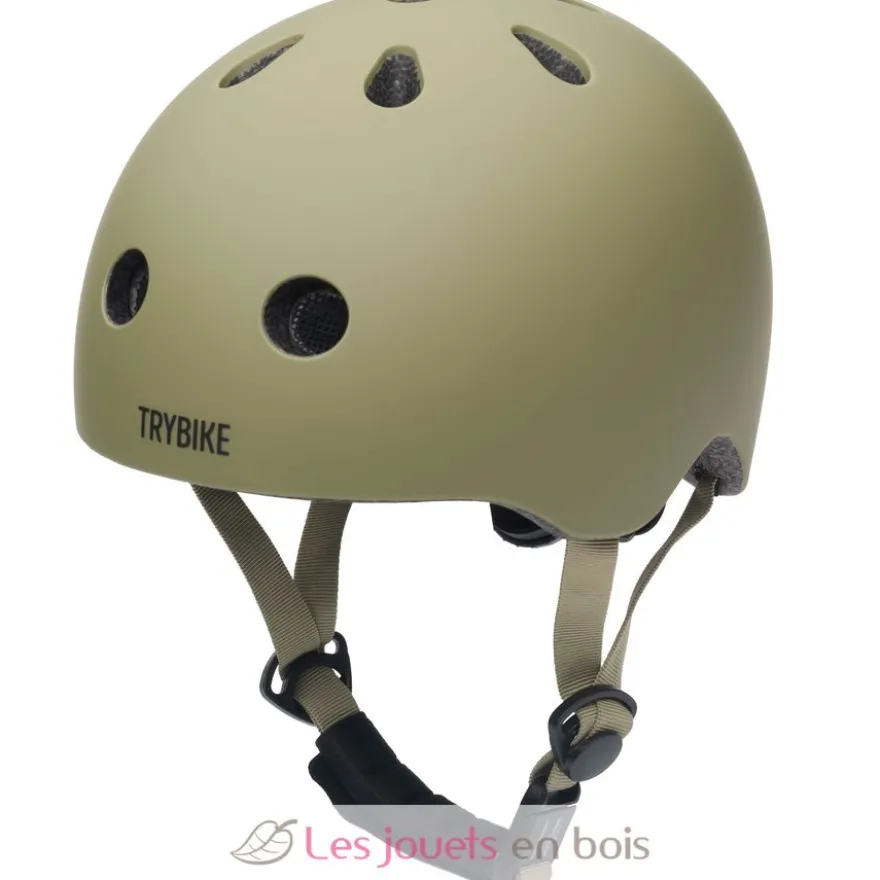 Casque XS vintage vert - Trybike