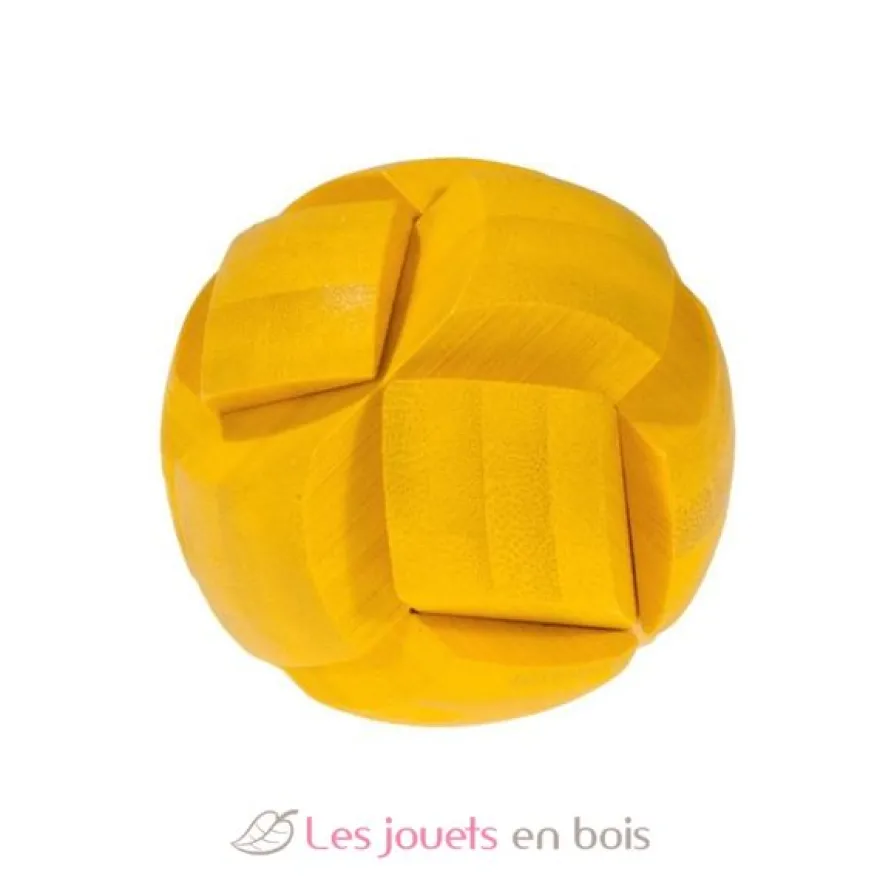 Casse-tête bambou Ballon jaune - Fridolin