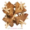 Casse-tête bambou Bâtons et triangle - Fridolin