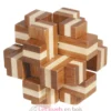 Casse-tête bambou Cube croix - Fridolin