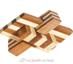 Casse-tête bambou Nœud de chaîne - Fridolin