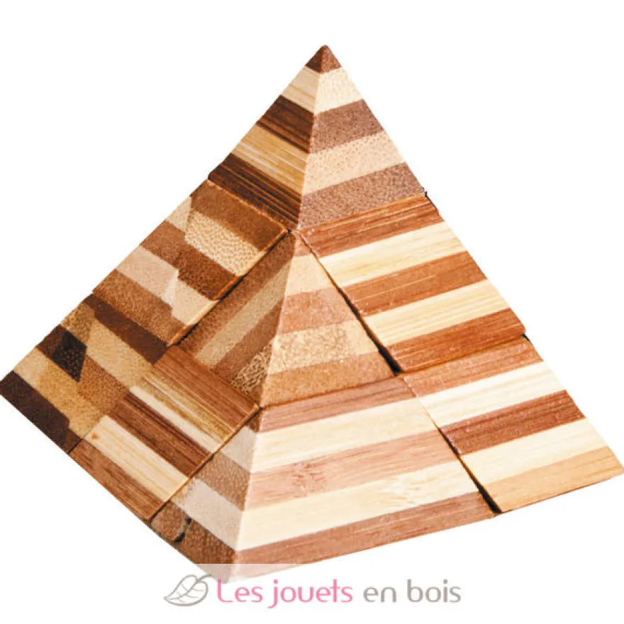 Casse-tête bambou Pyramide - Fridolin