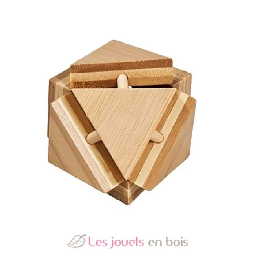 Casse-tête bambou Triangle magique - Fridolin