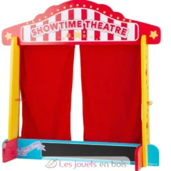 Castelet de théâtre de marionnettes - Bigjigs Toys