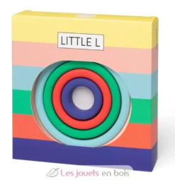 Cercles colorés en silicone - Little L