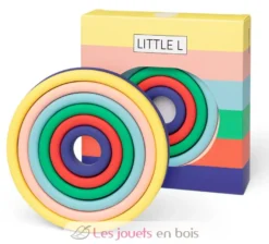 Cercles colorés en silicone - Little L
