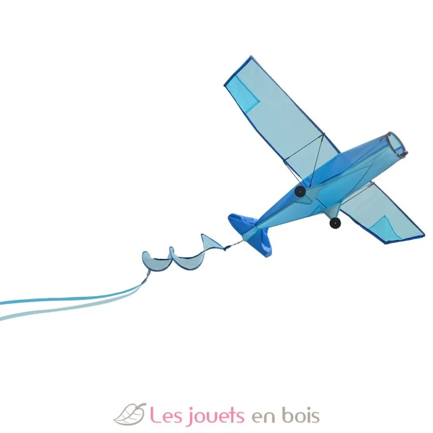 Cerf-volant avion bleu - Vilac