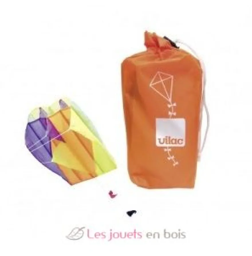 Cerf-volant de poche - Orange - Vilac