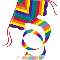 Cerf-volant en polyester Arc-en-ciel - Günther