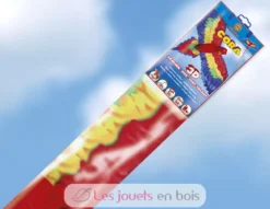 Cerf-volant Perroquet 3D avec traîne - Günther