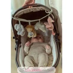 Chaine d'activités pour poussette Safari Friends - Little Dutch