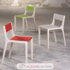 Chaise design sepp rouge - Sirch