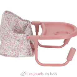 Chaise de table pour poupée rose - Little Dutch